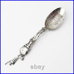 Commercial Travelers Home Souvenir Spoon Sterling Silver 1894