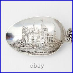 Commercial Travelers Home Souvenir Spoon Sterling Silver 1894