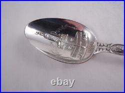 Dominick & Haff Sterling Silver Souvenir Spoon Turtle North Point Maryland