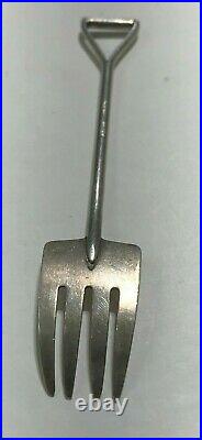 Felmore Shovel Shaped Fork Collector Souvenir Sterling Silver. 925
