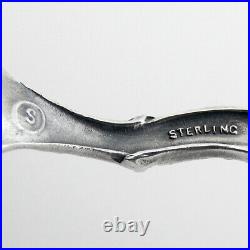 Florida Souvenir Spoon St Augustine Enamel Bowl Shepard Sterling Silver
