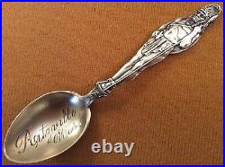 Full Body Indian Chief Ritzville Washington Sterling 4.2 Spoon Mayer Brothers
