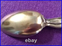 Full Figure INDIAN 1902 Gold Bowl Sterling Souvenir 5 3/8 Spoon 41.6g by Watson