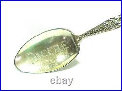 GOLD MINE CREED, Colorado Wild West Town Sterling Silver SOUVENIR SPOON