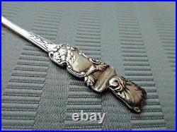 GORHAM Actress SOUVENIR Spoon AGNES BOOTH STERLING SILVER Gold Wash SCARCE NM