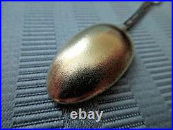 GORHAM Actress SOUVENIR Spoon AGNES BOOTH STERLING SILVER Gold Wash SCARCE NM