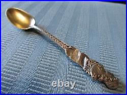 GORHAM Actress Souvenir Spoon ANNIE RUSSELL 1892 STERLING SILVER. 925 NM