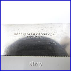 GORHAM Greenleaf & Crosby Co Enamel Sterling Souvenir ST AUGUSTINE Orange Knife