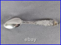 George W. Shiebler Boston Tea Party Sterling Silver Souvenir Spoon Circa 1895