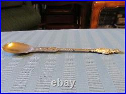 Gorham Ice Cream SPOON MARY APOSTLE Style STERLING SILVER Figural Mono Lady