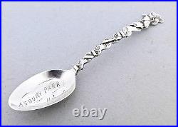 Gorham Narragansett 5 O'Clock Asbury Park NJ Sterling Silver Souvenir Spoon SL