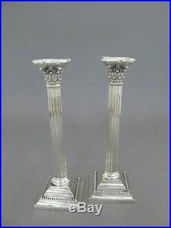 Gorham Sterling Silver Pair Of Candlesticks
