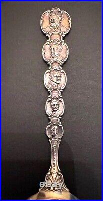 Gorham Sterling Silver Spoon Actors Fund Fair New York New Park Theater May 1892