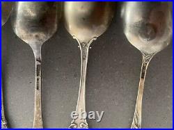 Group Lot of 11 Antique Sterling Silver Spoons and Such