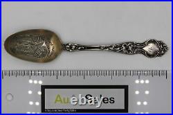 INDIAN Sterling Silver Souvenir Spoon Flathead Papooses, Kalispell, Montana