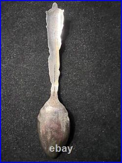 Incredible 1891 Jas A. Armiger Co. Shiebler Baltimore Turtle Crab Sterling Spoon