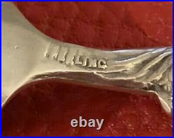 Indian Legend Nude Woman in Canoe Sterling 4.3 Spoon Grand Canyon Arizona