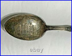 Indiana Court House Frankfort, Ind Collector Souvenir Sterling Silver. 925 Spoon