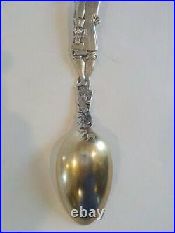 J. E. Caldwell Sterling Silver PHILADELPHIA PA Souvenir Spoon, William Penn