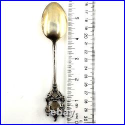 JAMES MIX Vintage Sterling Silver Souvenir Spoon Albany New York NY Antique Rare