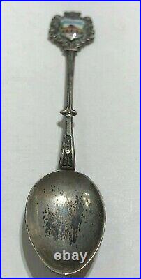 Jerusalem Mosque EL-ASKA Collector Souvenir Sterling Silver. 925 Spoon