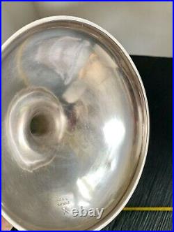 Joseph Mayer Brothers Seattle Sterling Silver LG Trumpet Vase 1905 Alaska Yukon