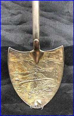 Leadville Colorado 1895 Hydraulic Mining Souvenir Shovel Spoon