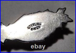 Lot Of 13 Vintage / Antique Sterling Silver Souvenir Spoons MIX Spoon Lot
