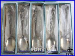 Lot of 109 SEATTLE WORLD'S FAIR SPACE NEEDLE Sterling Silver Souvenir Spoons