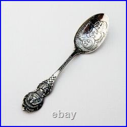Louisiana Souvenir Spoon Embossed Bowl Watson Sterling Silver