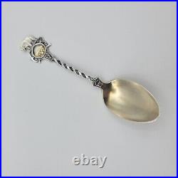 MINERS Gold Sterling Silver Souvenir Spoon Antique
