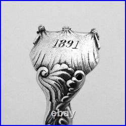 Maryland Souvenir Spoon Gorham Sterling Silver Year 1891