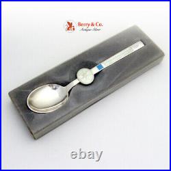 Michelsen Zodiac Spoon Of The Month January Sterling Silver Boxed