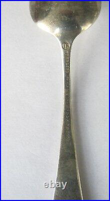 Minnehaha Falls F. Snelling Bullard Bros Sterling Silver Souvenir Spoon (#1057)