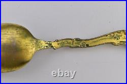 Missouri AAONMS Shriners Enamel Sterling Silver Souvenir Spoon