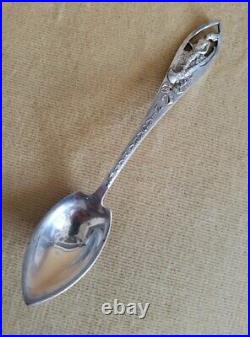 Niagara Falls Maid of the Mist Sterling Silver CHAS M ROBBINS Souvenir Spoon