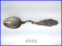 Outstanding Sterling Souvenir Spoon, MIDWAY MILL, MIZPAH MINE, TONOPAH NEV