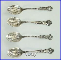 PAYE & BAKER Sterling Spoons QUOTES Good Die Young Dame Fortune DAPHNE MARLBORO
