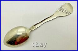 Pabst Beer Factory Milwaukee Wisconsin Sterling Souvenir Spoon