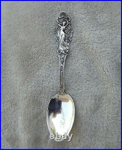 Phoebe by Watson Mechanics 5 3/4 Sterling souvenir spoon Slatington