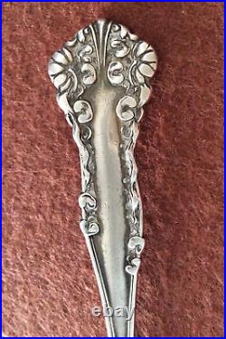 RARE! Cleone Pattern Old Man Face Sterling Souvenir Spoon Larimore North Dakota