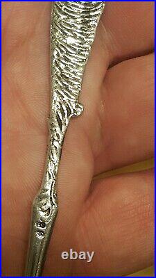 RARE MAID OF THE MIST NATIVE AMERICAN INDIAN LETTER OPENER 8.35 sterling silver