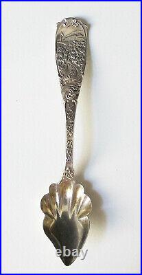 RARE Mountain House Catskill New York Sterling Souvenir Sugar Spoon