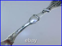 RARE Sterling Souvenir Spoon with Ship on back of bowl