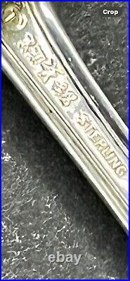 RW & 8 Sterling(. 925)Souvenir Spoon Pat. June 9 08 M. E Church Columbus Kans 1911