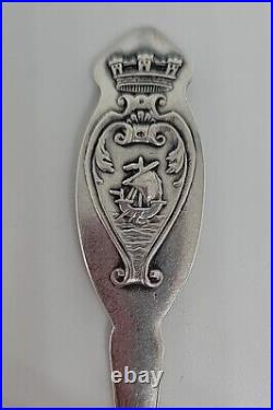 Rare Antique Sterling Silver Spoon, 1900 Paris World's Fair Exposition