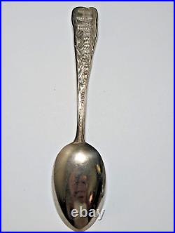 Rare Fred Harvey Skyline Canyon Diablo Arizona Sterling Silver Souvenir Spoon