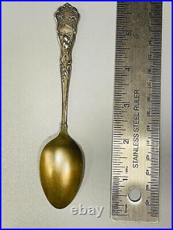 Rare King Kam Sterling Hawaii Souvenir Spoon