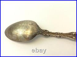 Rare Ornate 425 Sterling E Pat 901 Cumberland Maryland MD Silver Spoon Souvenir