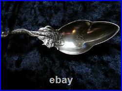 Rare Sterling Silver Halloween Souvenir Collectable Spoon Daniel Low C. 1890